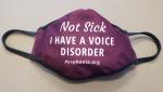 “Not Sick” Awareness Mask